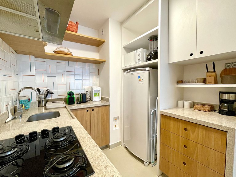 Modern and charming next to Ipanema beach!
