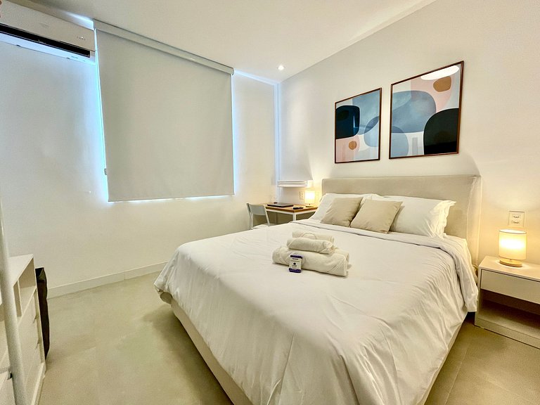 Modern and charming next to Ipanema beach!