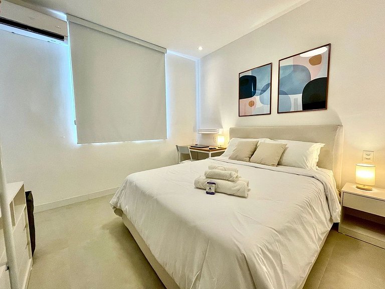 Modern and charming next to Ipanema beach!