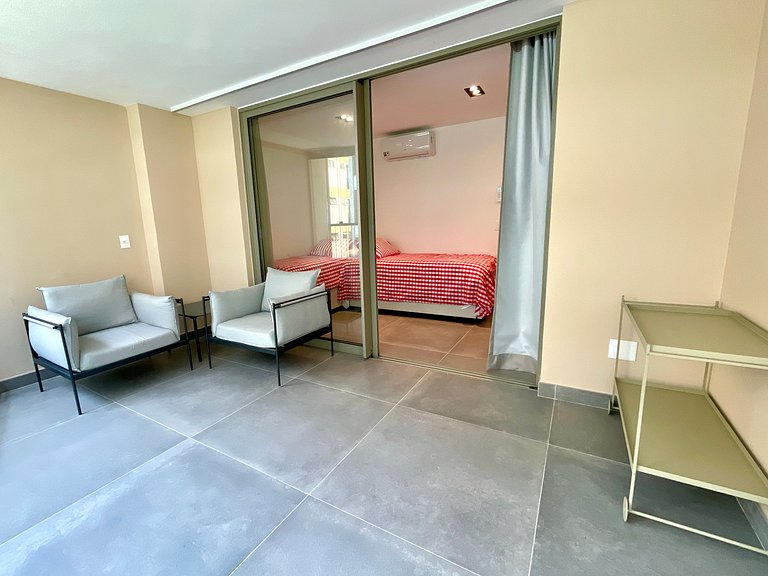 Ático moderno con terraza en Leblon