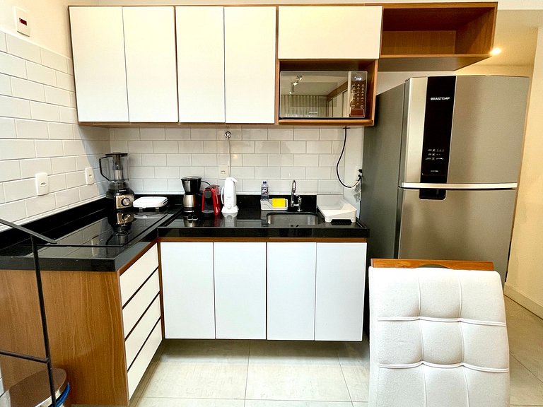 Loft moderno no coração do Jardim Botânico