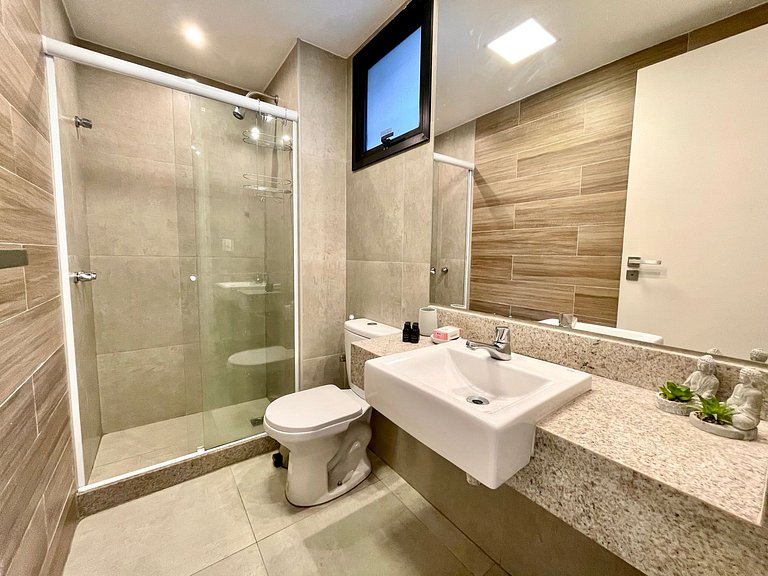 Loft moderno com terraço e vista Cristo