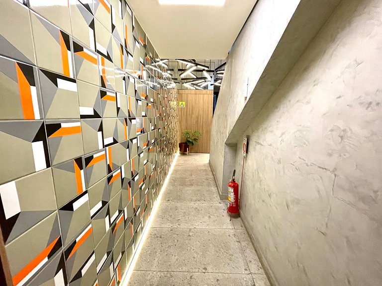 Loft moderno no coração do Jardim Botânico