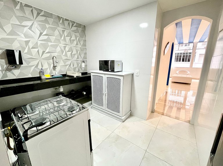 Moderno com vista para a Praia de Copacabana