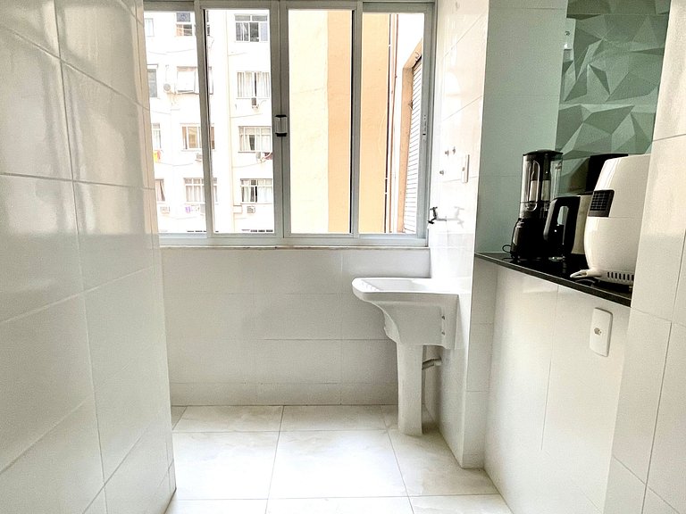 Moderno com vista para a Praia de Copacabana