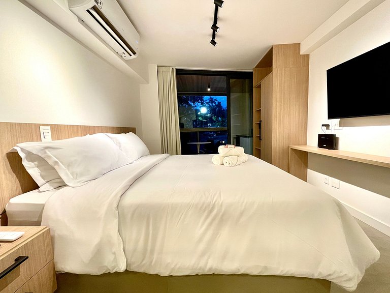 Studio Leblon - Christ view, new, pool and gym