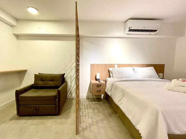 Studio Leblon - Christ view, new, pool and gym