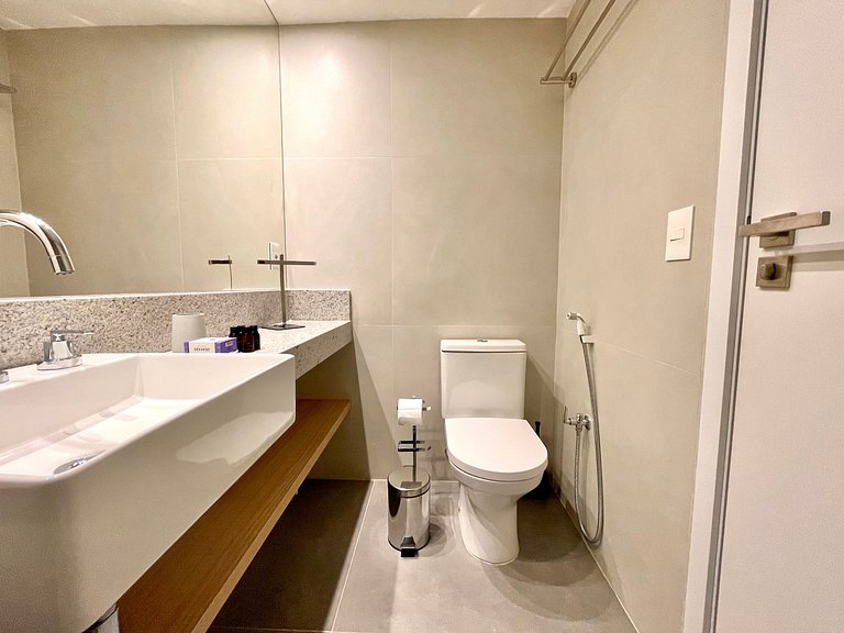 Studio Leblon - Vista Cristo, novo, piscina e gym
