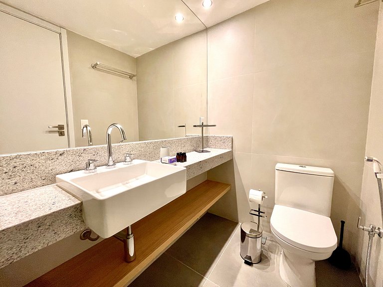 Studio Leblon - Vista Cristo, novo, piscina e gym