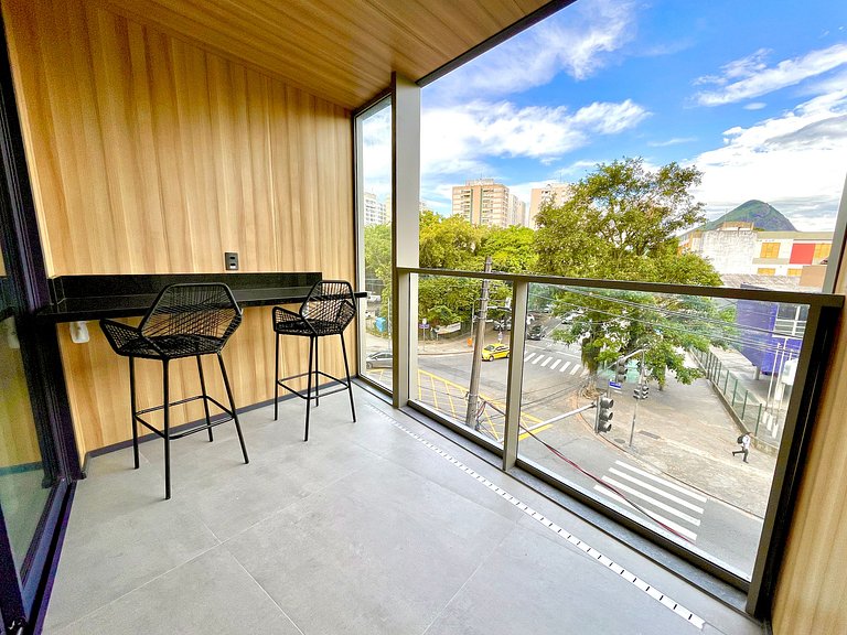 Studio Leblon - Vista Cristo, piscina e academia