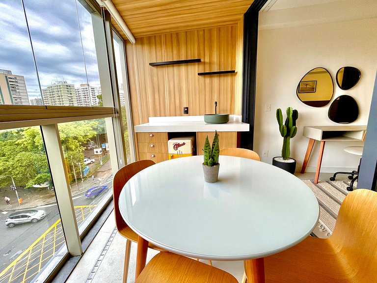 Studio Leblon - Vista Cristo, piscina e academia