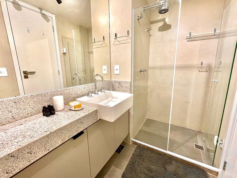 Studio Leblon - Christ view, new, pool and gym