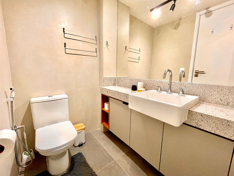 Studio Leblon - Christ view, new, pool and gym