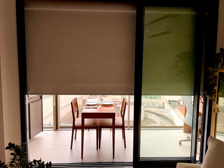 Studio Leblon - Modern with pool and gym.