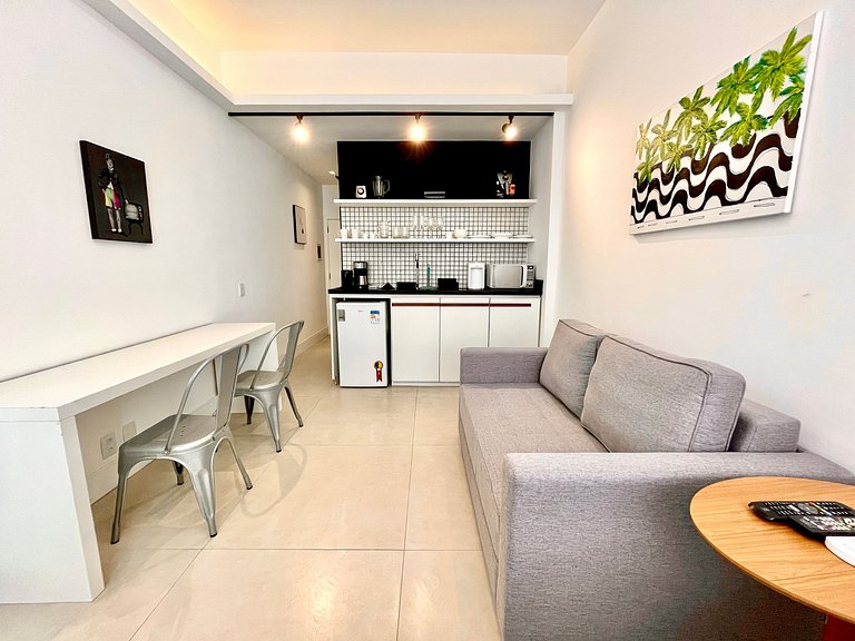 Studio aconchegante ao lado da praia de Copacabana