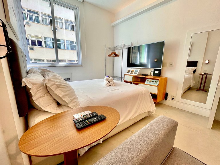 Studio aconchegante ao lado da praia de Copacabana