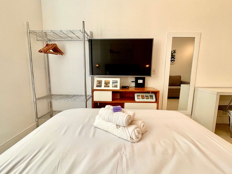 Studio aconchegante ao lado da praia de Copacabana