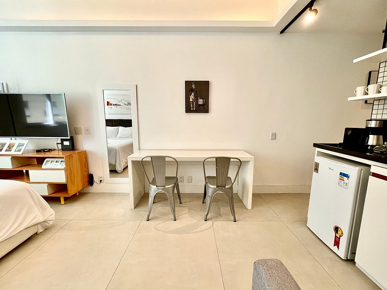 Studio aconchegante ao lado da praia de Copacabana