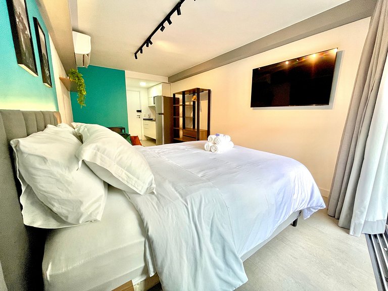 Studio Leblon - Moderno com piscina e academia.