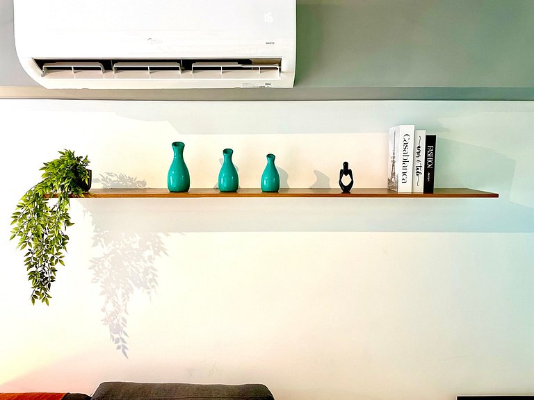Studio Leblon - Moderno com piscina e academia.