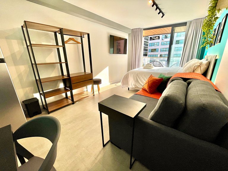 Studio Leblon - Moderno com piscina e academia.