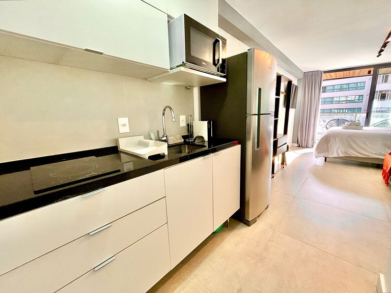 Studio Leblon - Moderno com piscina e academia.