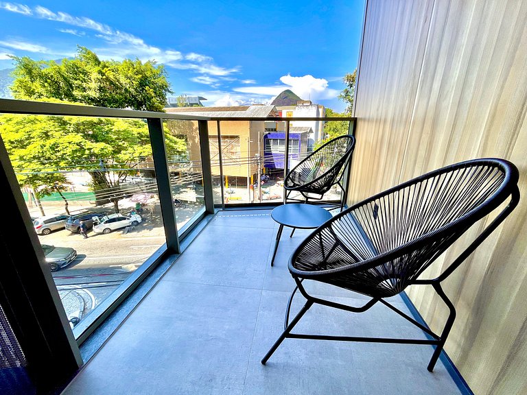 Studio Leblon - Vista Cristo, piscina e academia