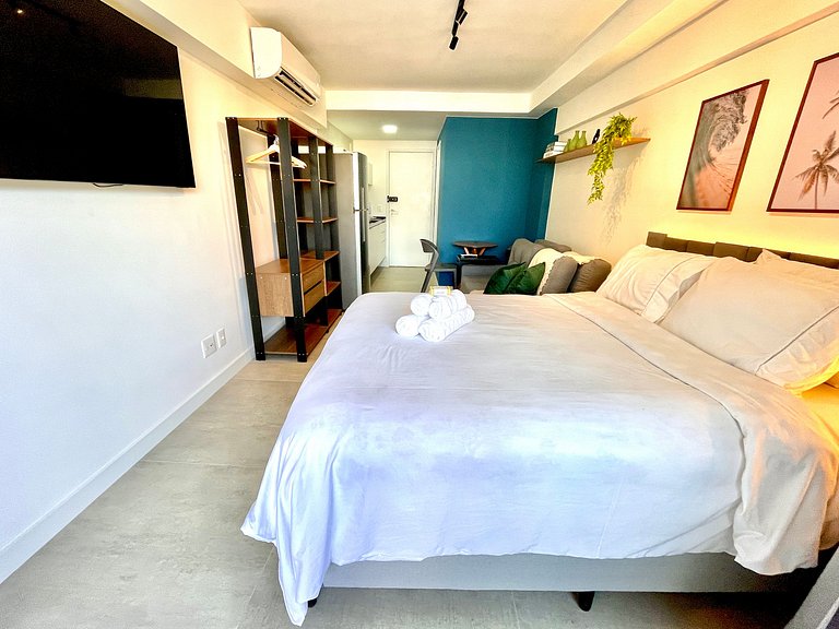 Studio Leblon - Vista Cristo, piscina e academia