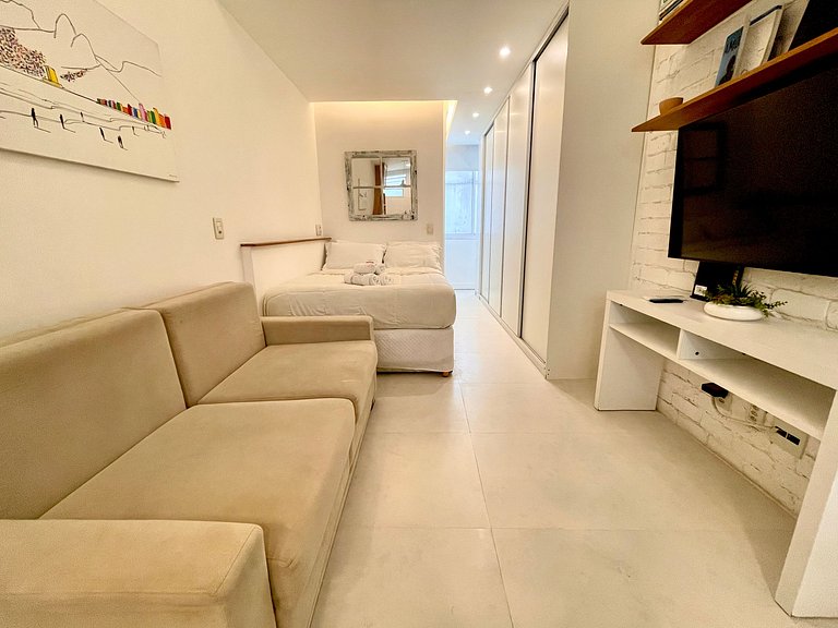 Studio aconchegante ao lado da praia de Ipanema