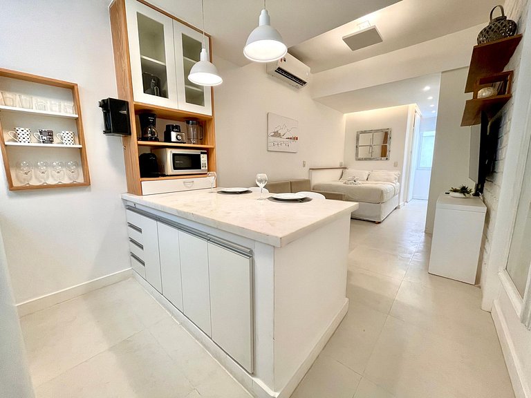 Studio aconchegante ao lado da praia de Ipanema