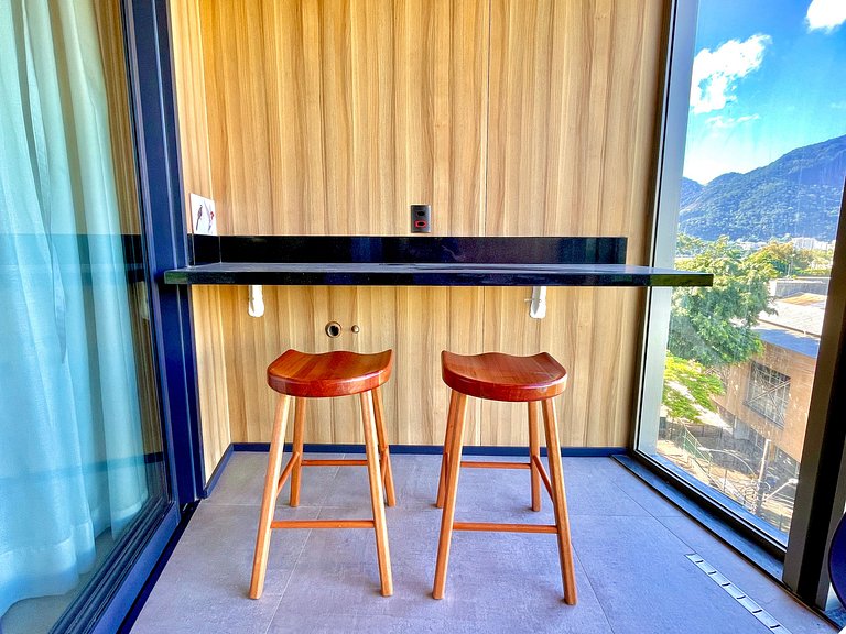 Studio Leblon - Vista Cristo, piscina y gimnasio