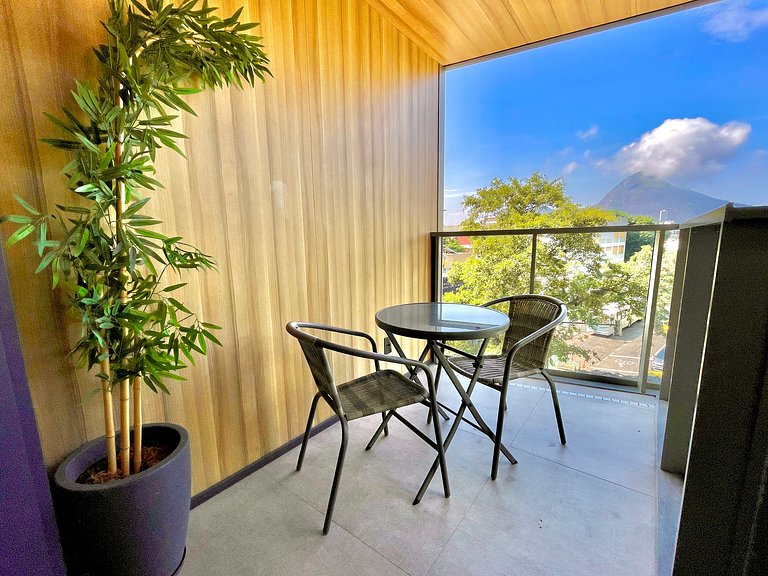 Studio Leblon - Vista Cristo, piscina e academia