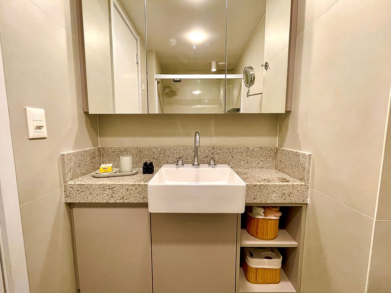 Studio Leblon - Moderno com piscina e academia