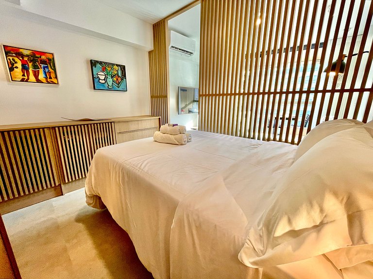 Studio Leblon - Moderno com piscina e academia