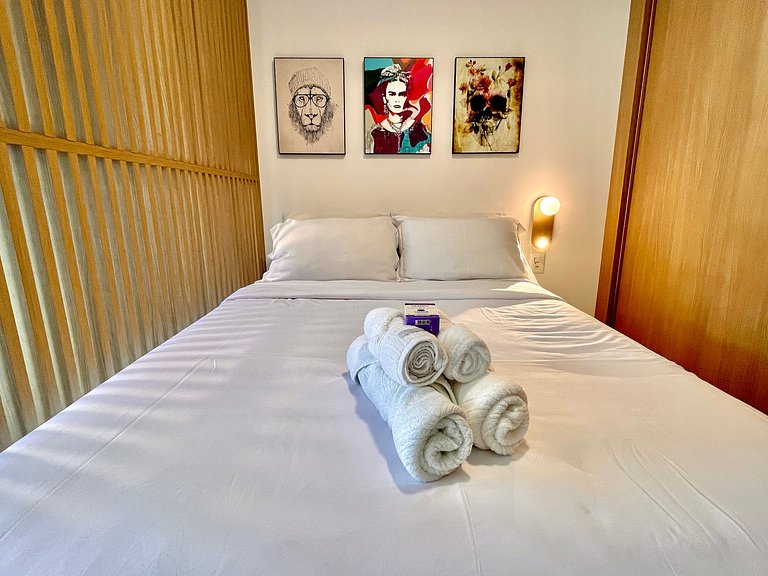Studio Leblon - Moderno com piscina e academia
