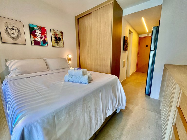 Studio Leblon - Moderno com piscina e academia