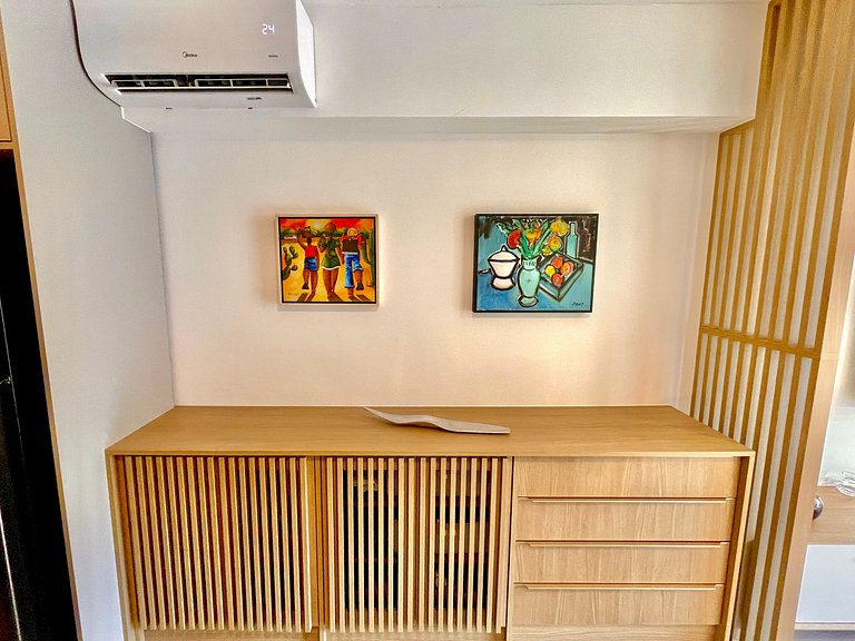 Studio Leblon - Moderno com piscina e academia