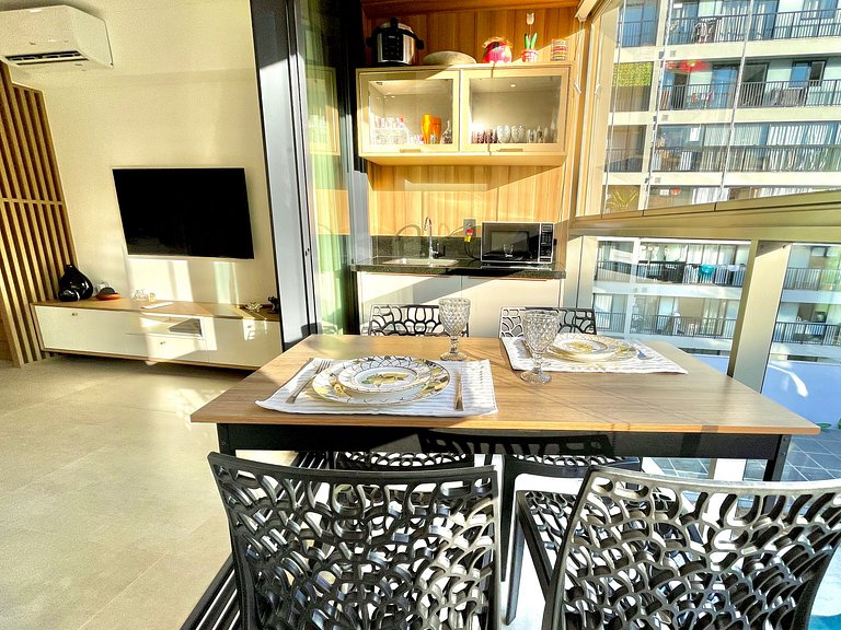 Studio Leblon - Moderno com piscina e academia