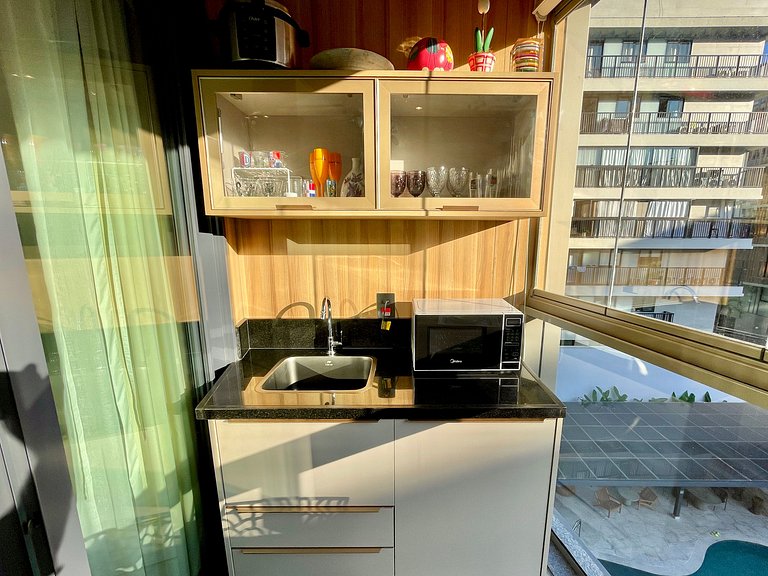 Studio Leblon - Moderno com piscina e academia