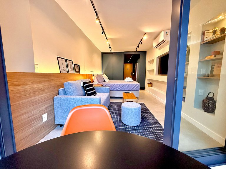 Studio Leblon - Moderno com piscina e academia