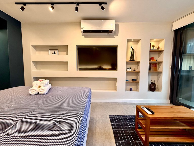 Studio Leblon - Moderno com piscina e academia