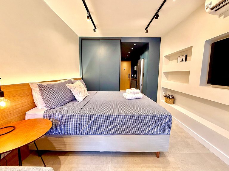 Studio Leblon - Moderno com piscina e academia