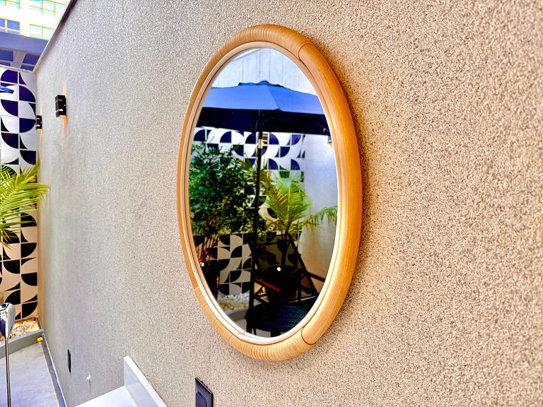 Studio Leblon - Com terraço, piscina e academia.