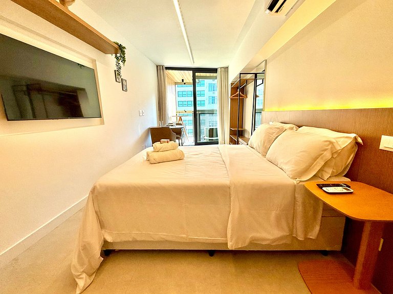 Studio Leblon - Moderno con piscina y gimnasio.