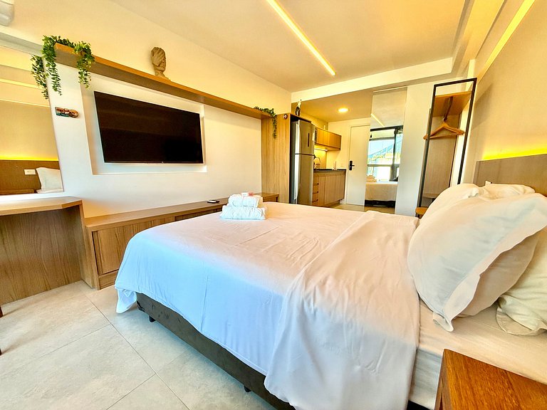 Studio Leblon - Vista Cristo, novo, piscina e gym