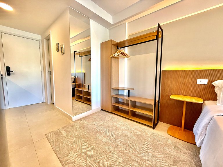 Studio Leblon - Vista Cristo, novo, piscina e gym