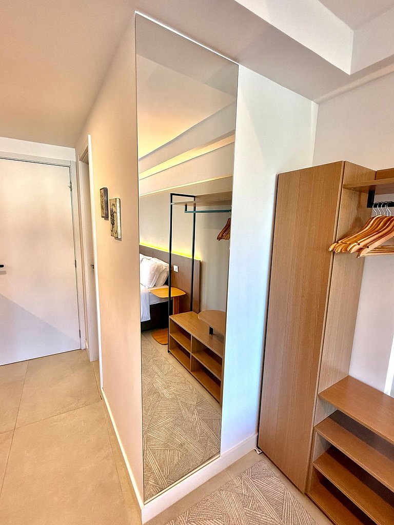 Studio Leblon - Vista Cristo, novo, piscina e gym