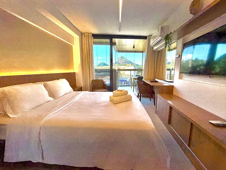 Studio Leblon - Christ view, new, pool and gym