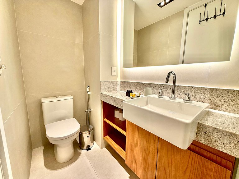 Studio Leblon - Christ view, new, pool and gym