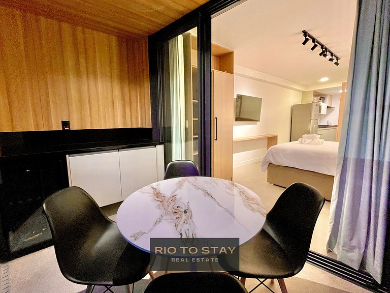 Studio Leblon - Christ view, new, pool and gym